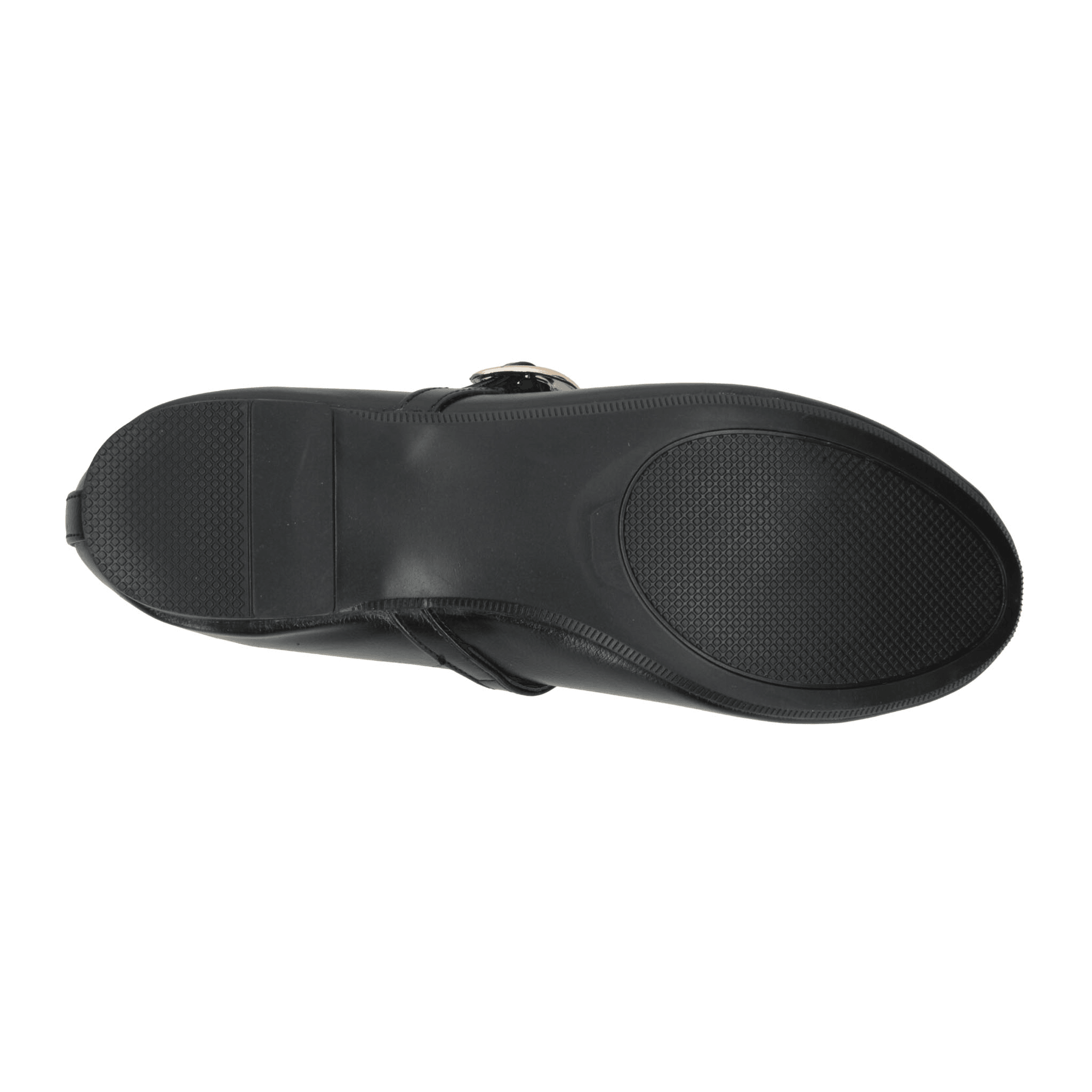 Flats Paulina Mary Jane Dama Casual Hebilla Negro Mujer — imagen 18