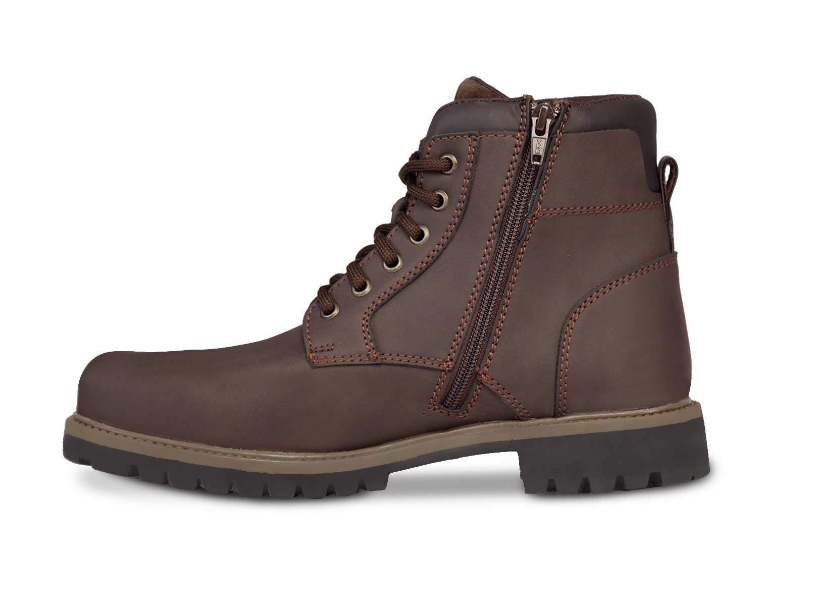 Bota hombre Botin casual caballero PRO WORK 77607 Marron — imagen 11
