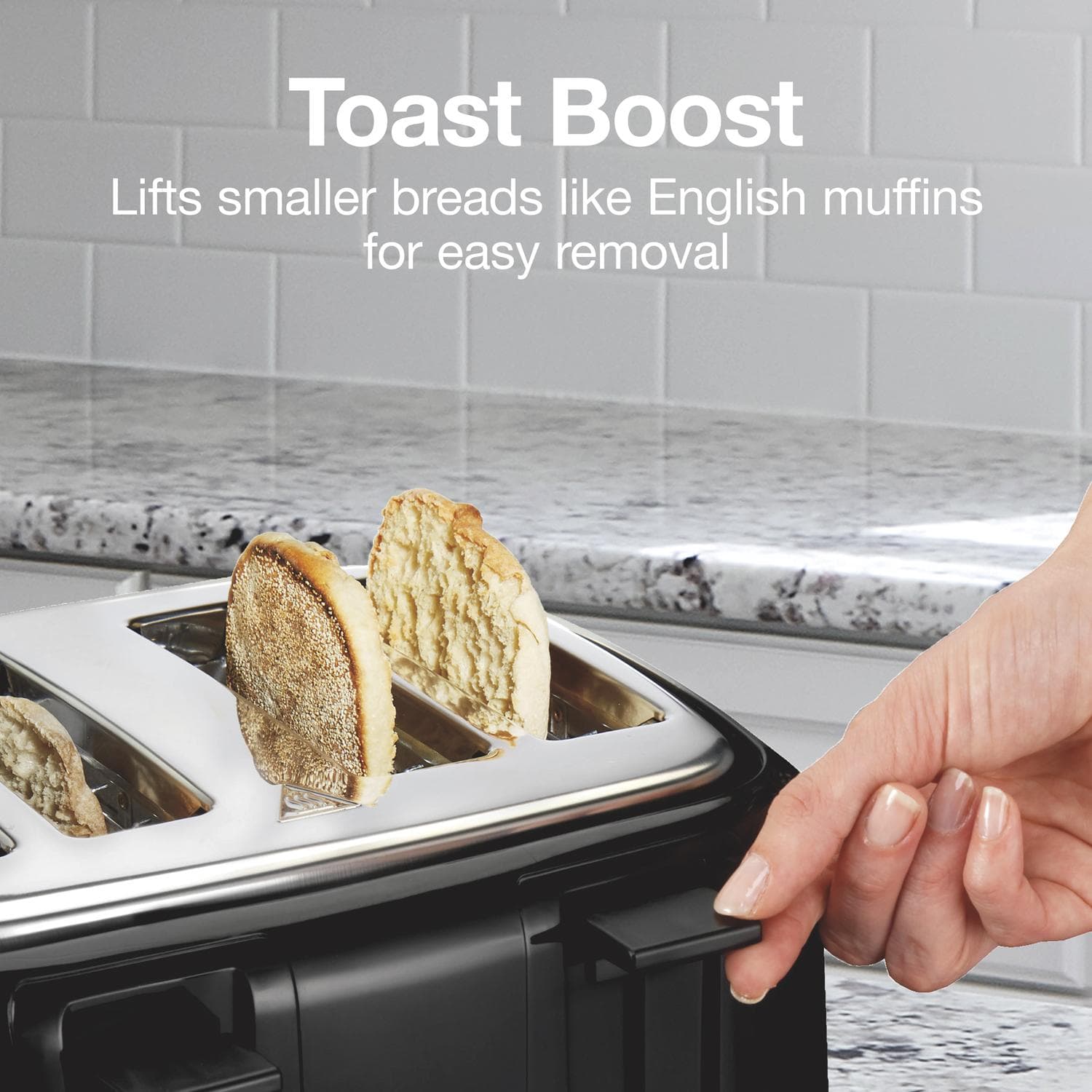 TOSTADOR 4 PANES BAGELS HAMILTON PROCTOR SILEX 24215G 7 TEMP — image 4