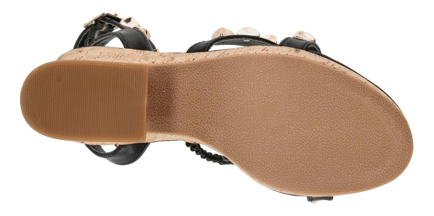 Sandalias Mujer Efe Negro Casual Dama — imagen 10