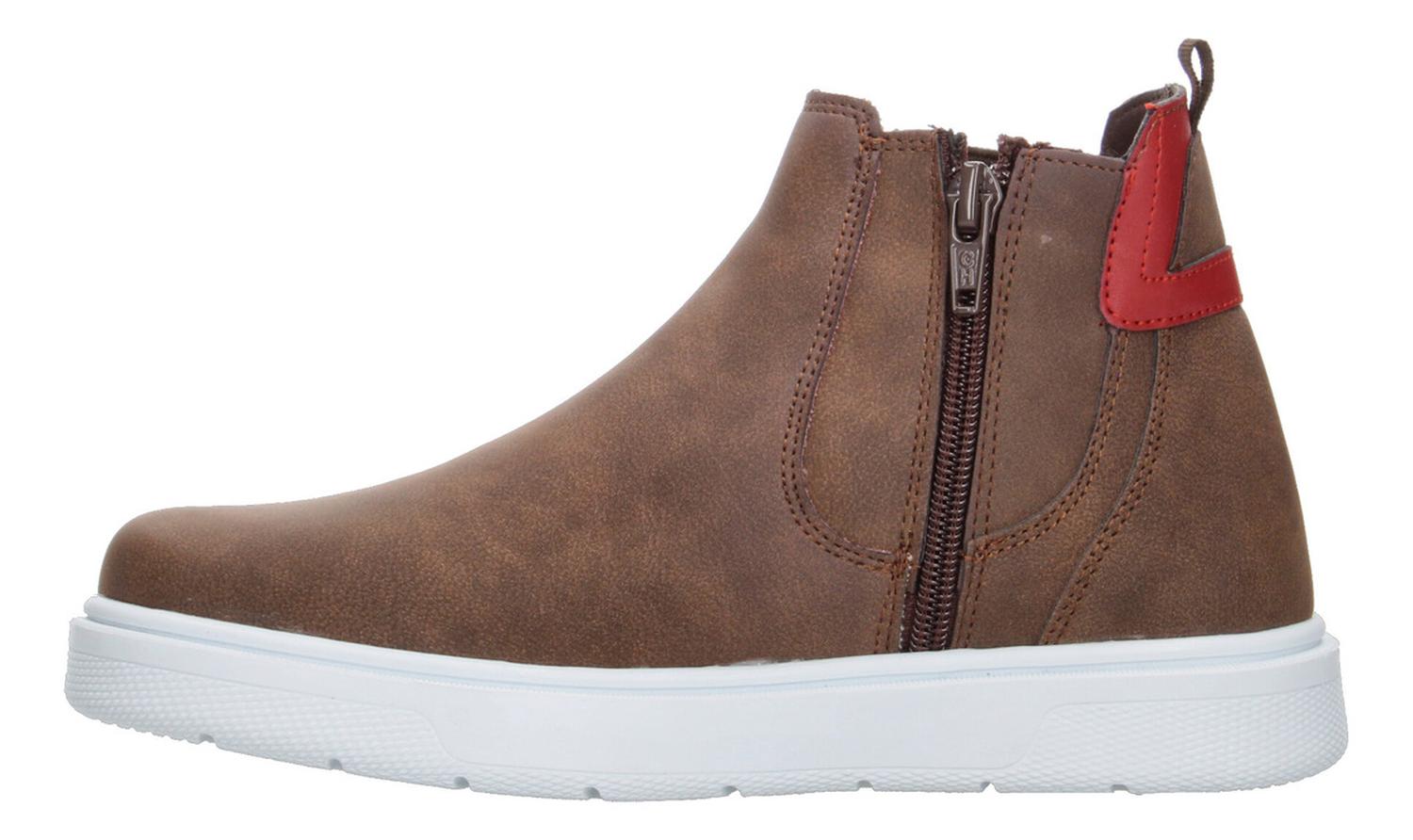 Botas Blasito Niño Slip On Chelsea Casual Café Infantil T22-27 — imagen 5