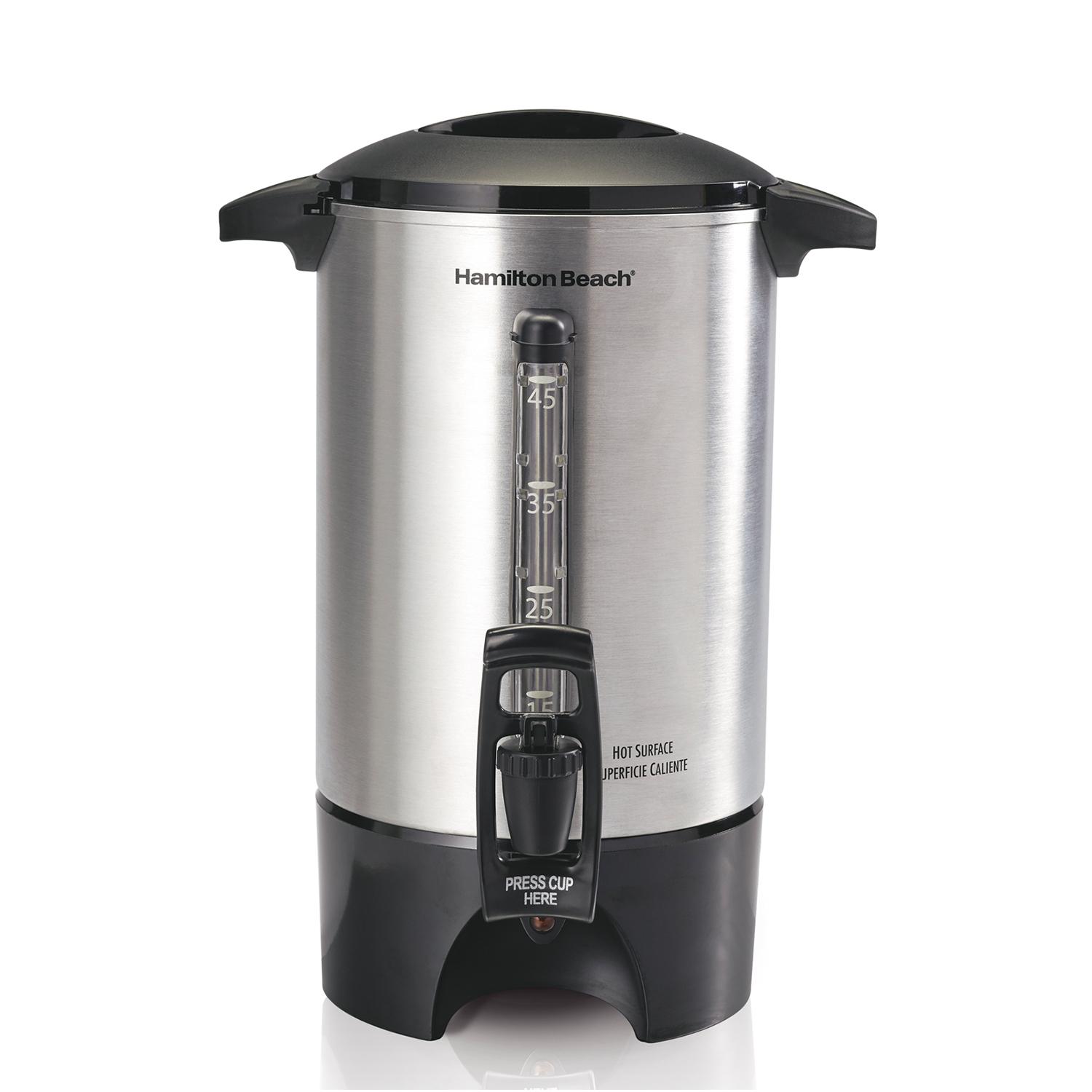 Cafetera Percoladora Hamilton Beach 40520R 45Tz Inox — imagen 2