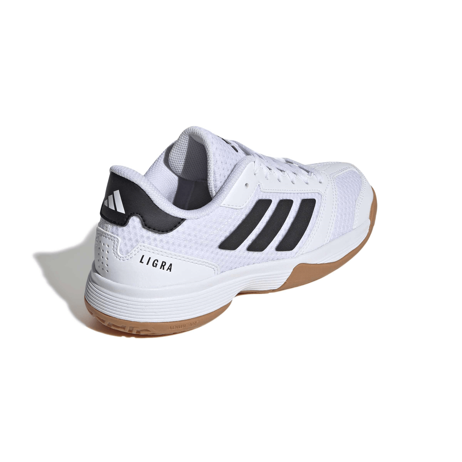 Tenis Adidas Ligra 8 K Niño Blanco Deportivo Infantil T22-26 — imagen 4