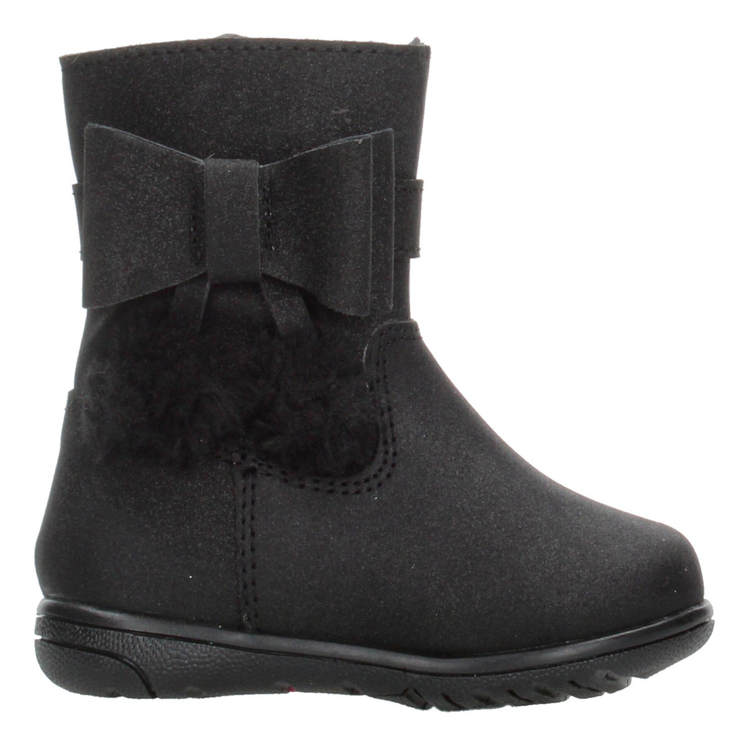 Bota Niña Jakuna Negro Moño Casual Infantil T12-15 — imagen 2