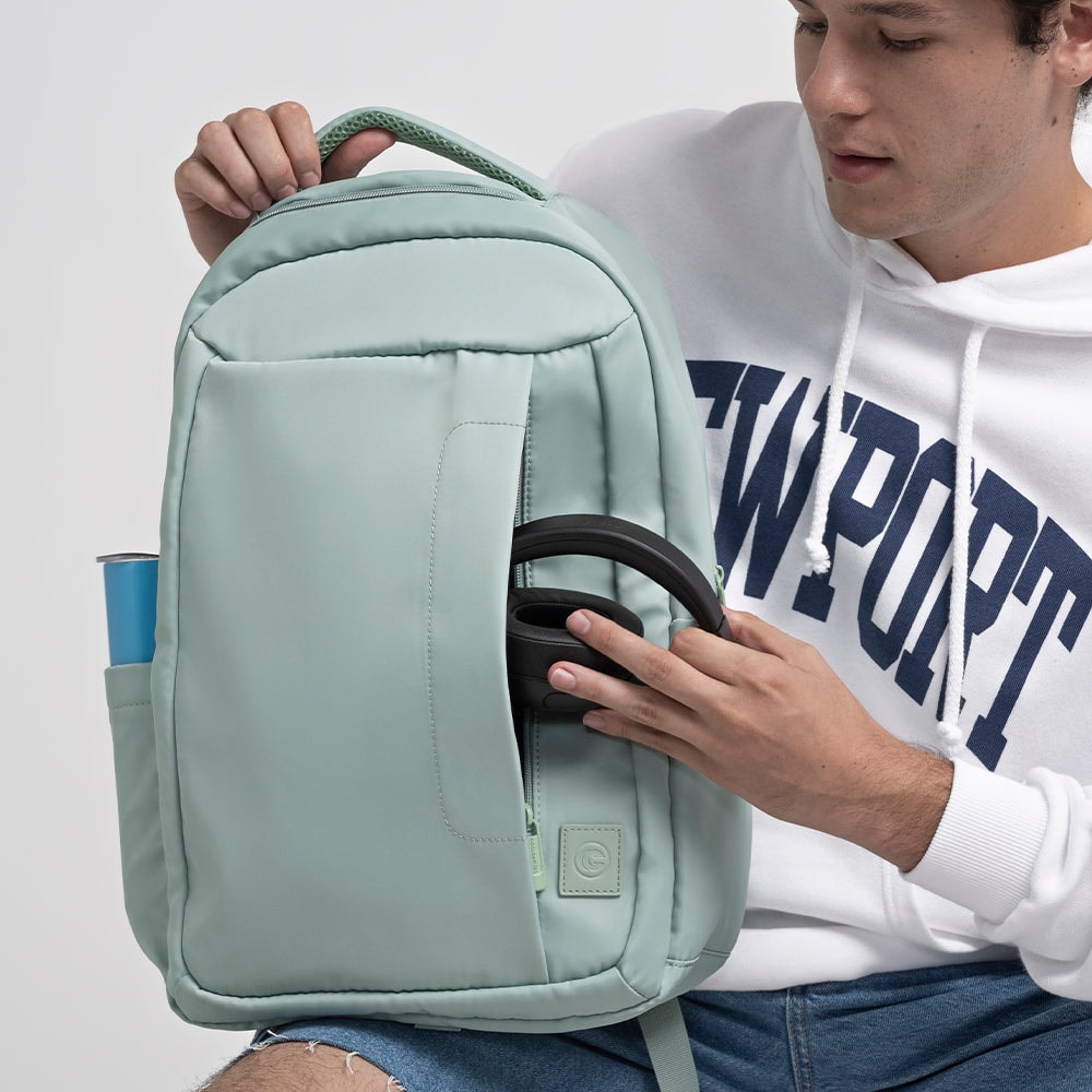 Mochila para laptop Cool Capital Yuba 15.6" pulgadas Menta — imagen 19