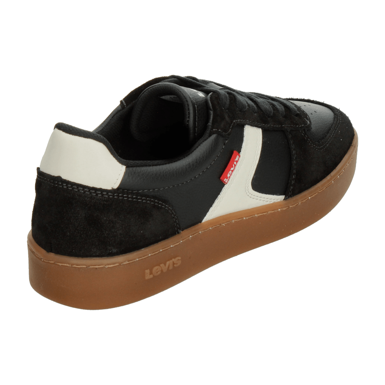 Tenis Levis Hombre Deportivo Urbano Cómodo Cintas Ajustables Negro Caballero — imagen 3