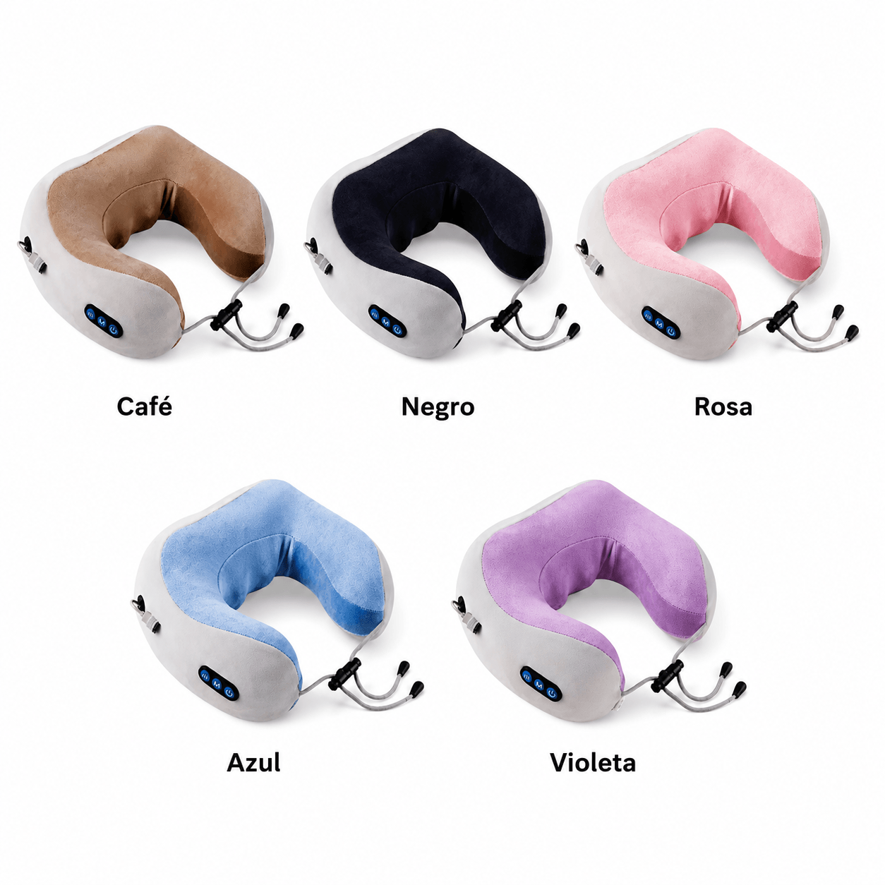 Almohada Ergonómica de Cuello con Masajeador Eléctrico — imagen 3