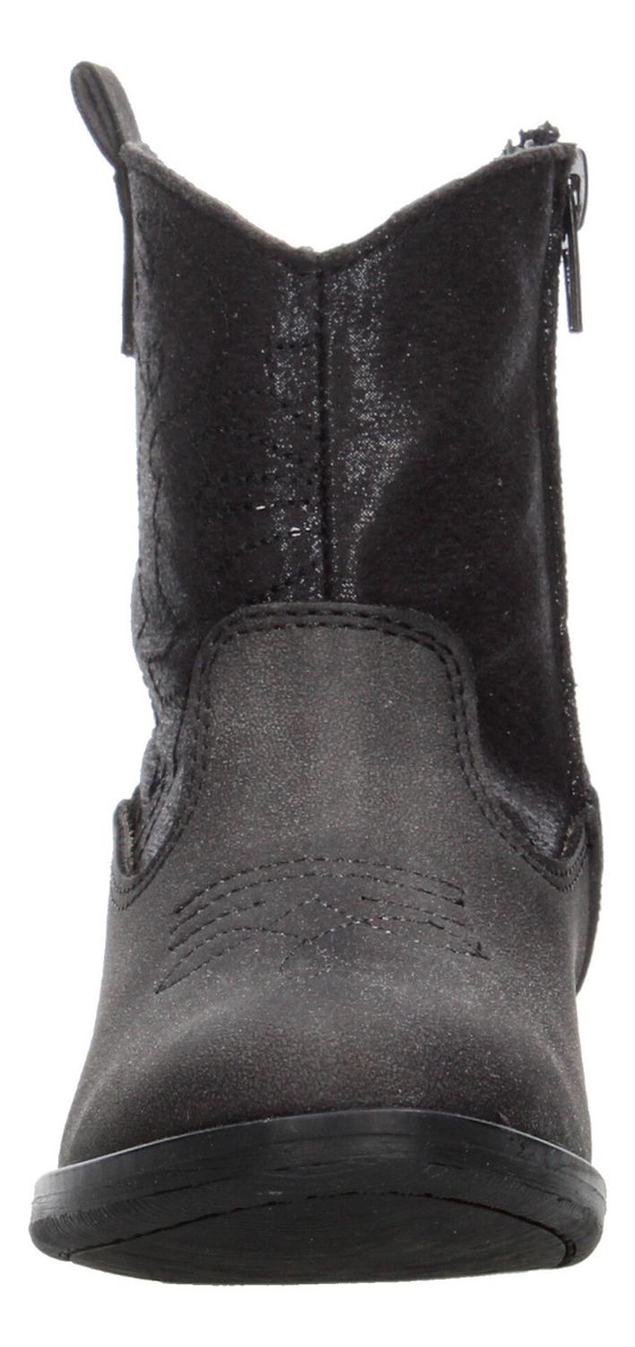Bota Jakuna Niña Vaquera Casual Negro Infantil T18- 22 — imagen 6