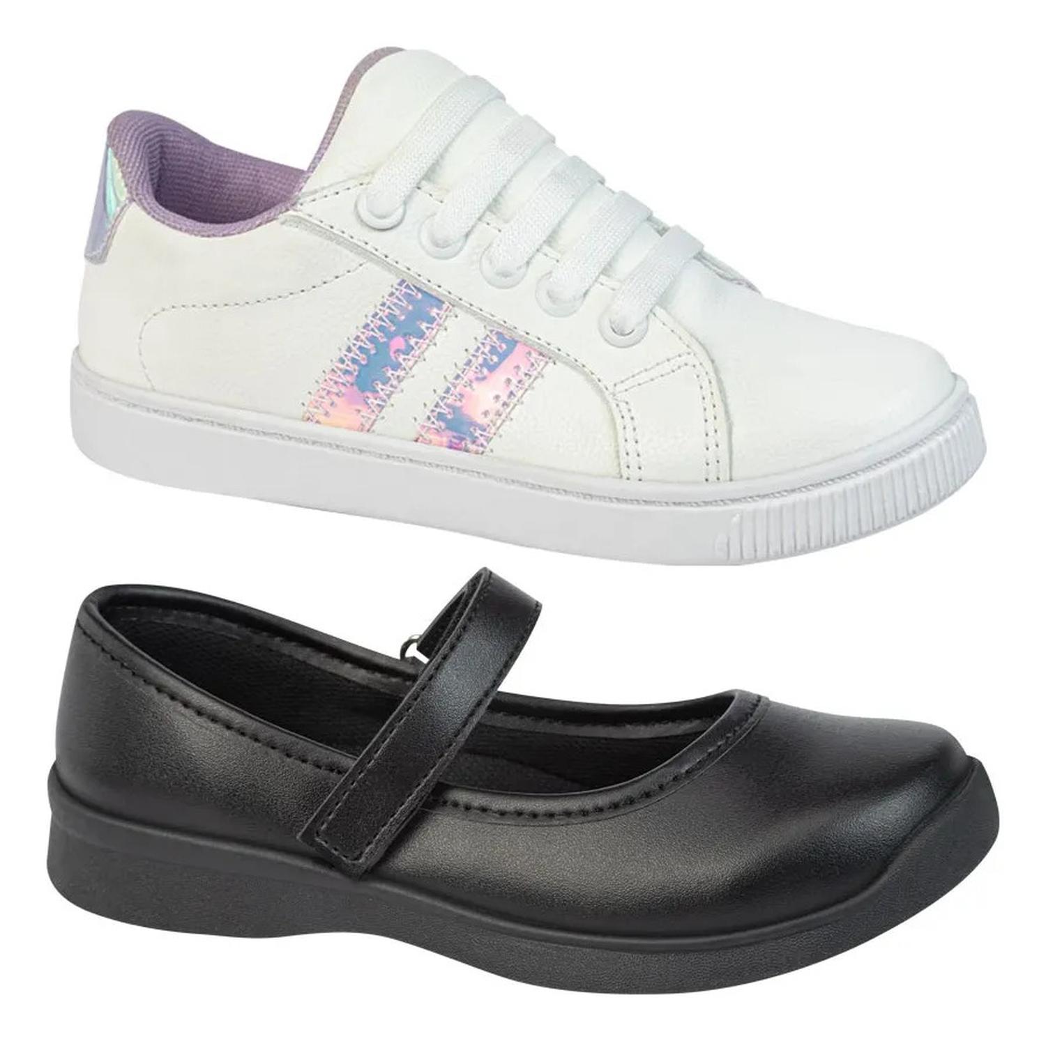 Zapato Escolar Mirage Niña Y Tenis Liso 1173688 — imagen 2