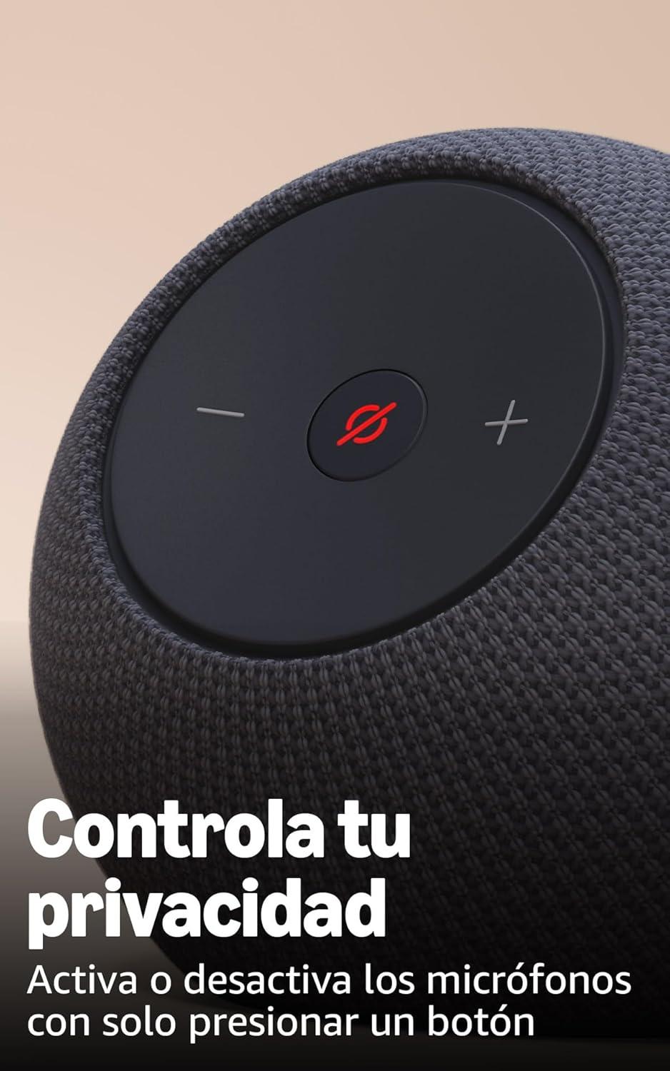 Amazon Echo Dot Max Gris Sonido Expansivo Alexa+ Moderno — imagen 3