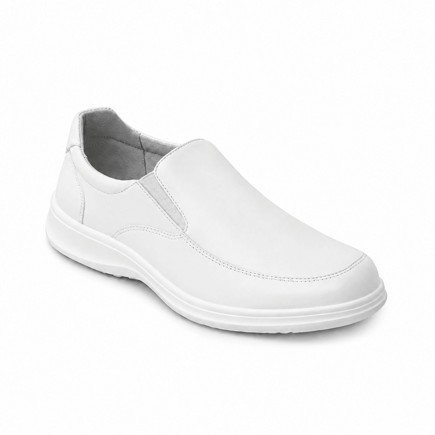 Zapato Flexi Kaiser Hombre Blanco De Servicio Slip On Casual Caballero — imagen 3