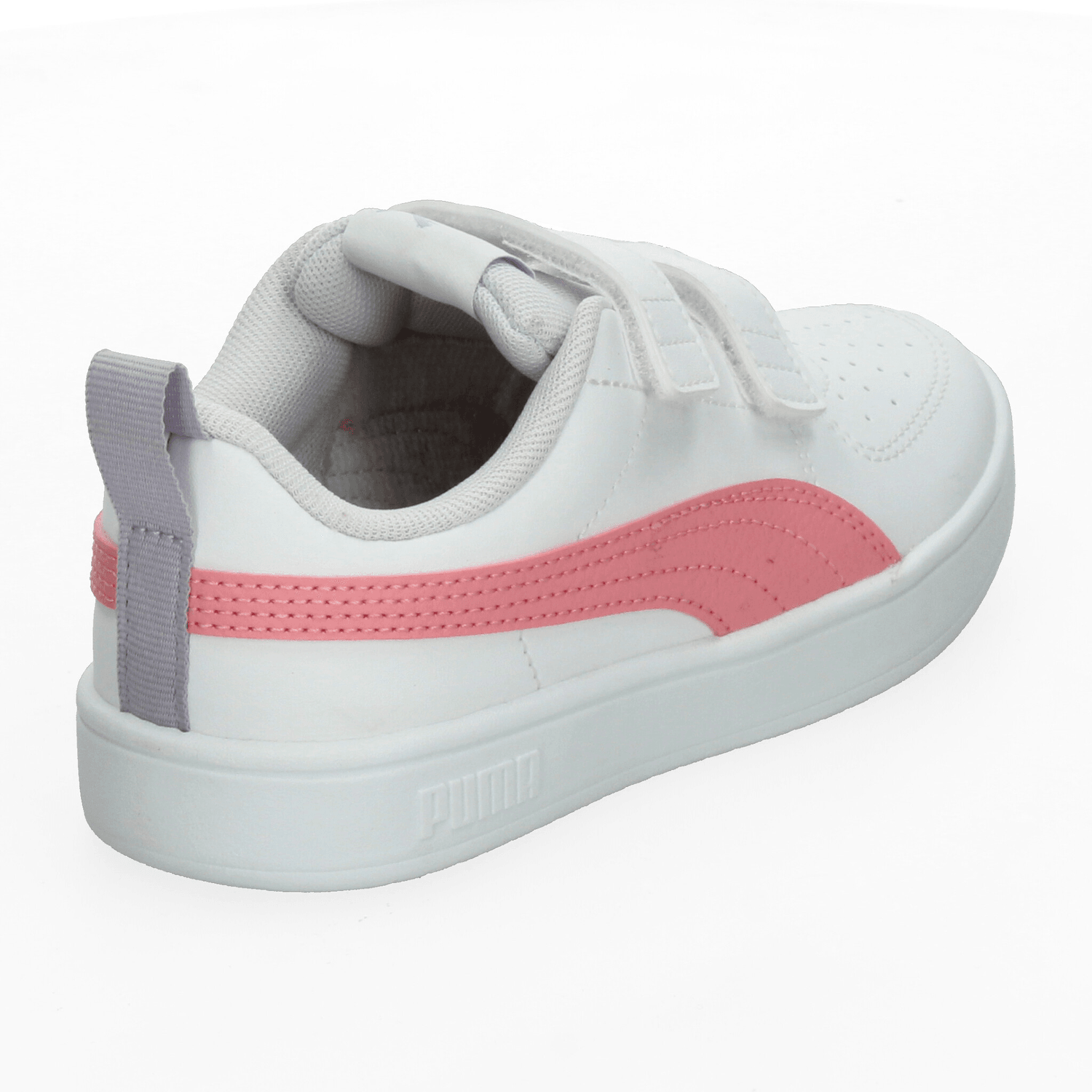 Tenis Puma Rickie V Niño Blanco Casual Infantil T16-22 — imagen 4