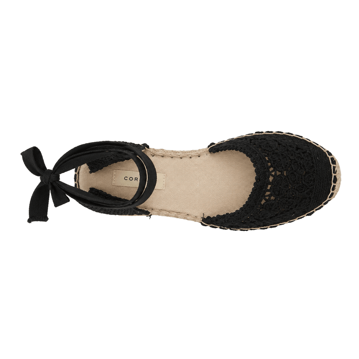 Alpargata Corina Negro Casual Bohemio Comodo Para Mujer — imagen 9