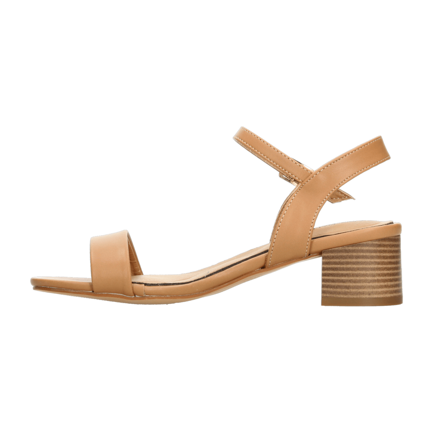 Sandalias Paulina Dama Tacón 4cm Formal Café Mujer — imagen 5