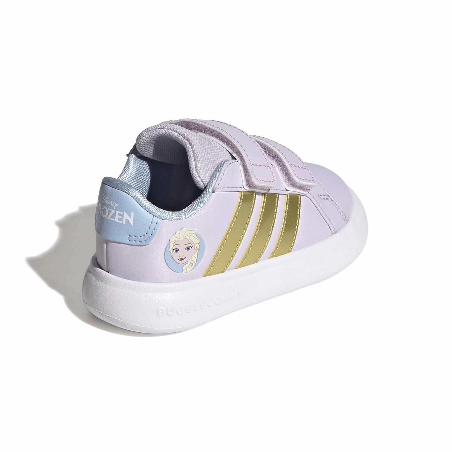Tenis Adidas Grand Court Elsa Niña Casual Lila Infantil T11-16 — imagen 3