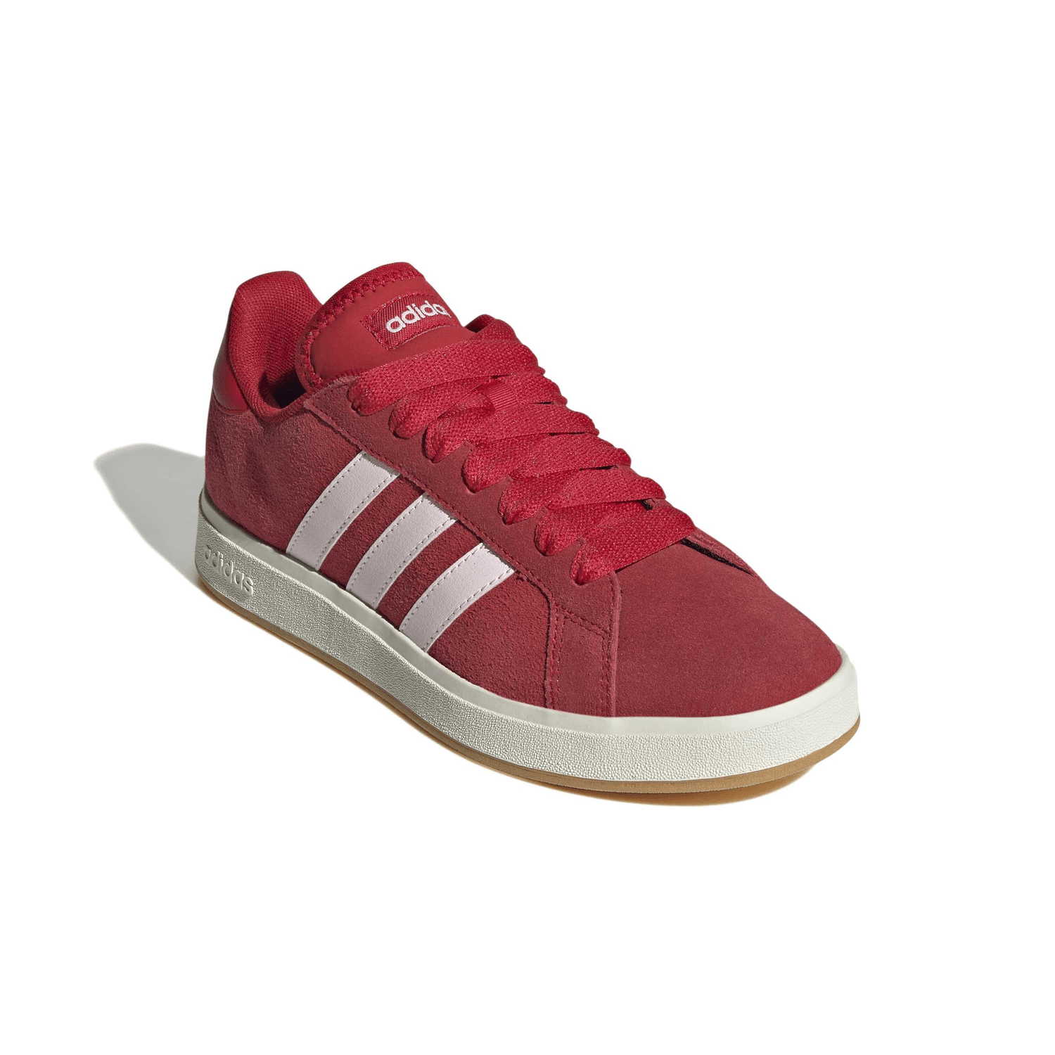 Tenis Adidas Grand Court Base 00s Dama Rojo Casual Mujer — imagen 3