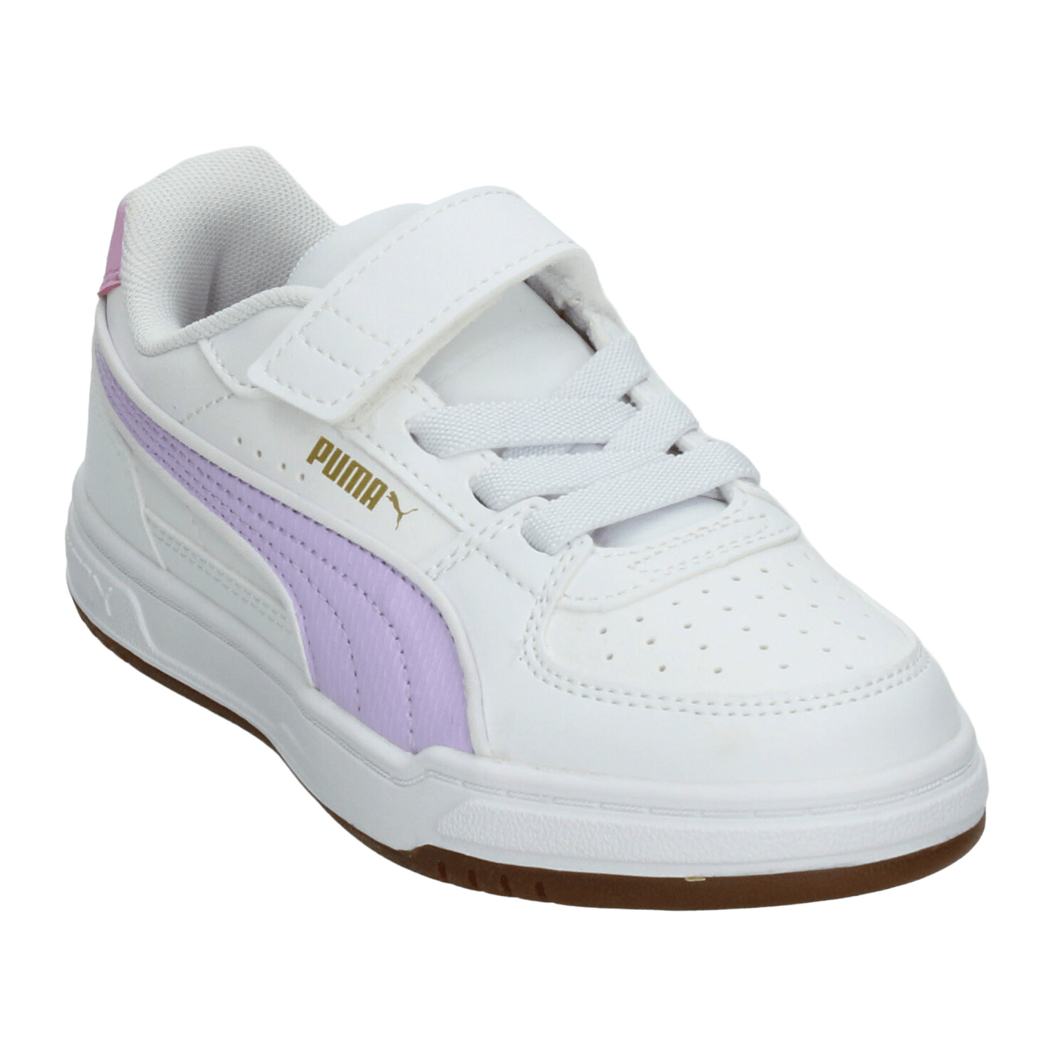 Tenis Niña Puma Caven II Blanco Casual Escolar Ajuste Infantil T16-22 — imagen 5