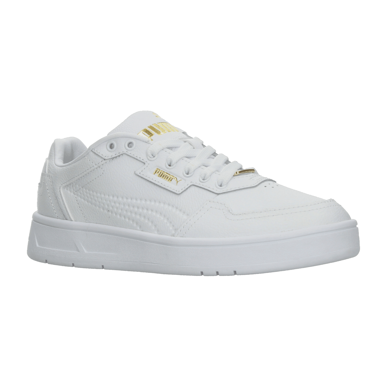 Tenis Puma Court Classic Dama Casual Blanco Mujer — imagen 2
