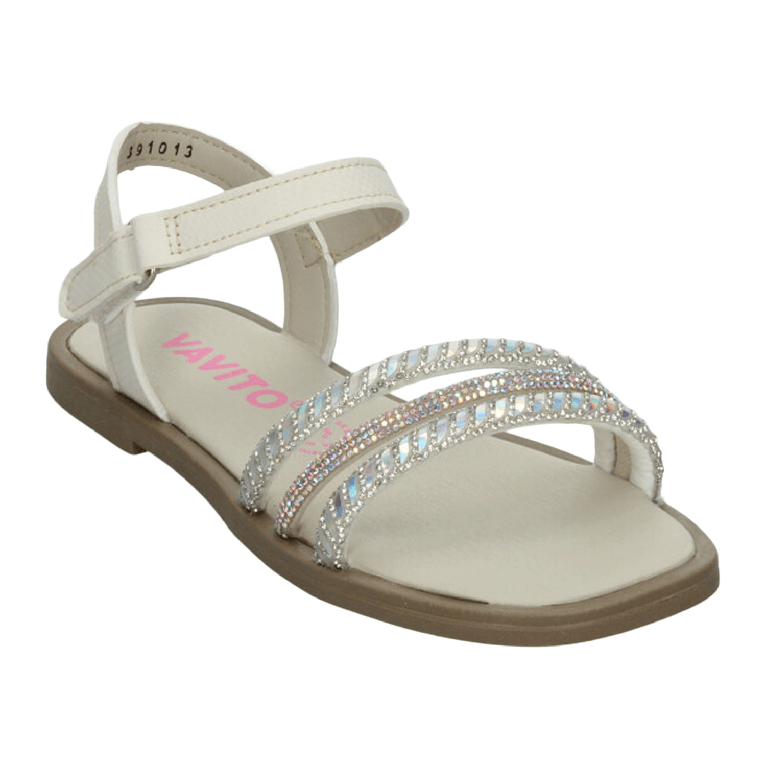 Sandalias Niña Vavito Blanco Casual Infantil T22-27 — imagen 5