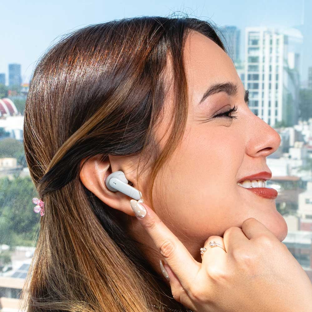 Audífonos Inalámbricos Tws Soul Advance STF - Billboard 27hrs Uso ANC/ENC Protección IPX4 Blanco — imagen 3