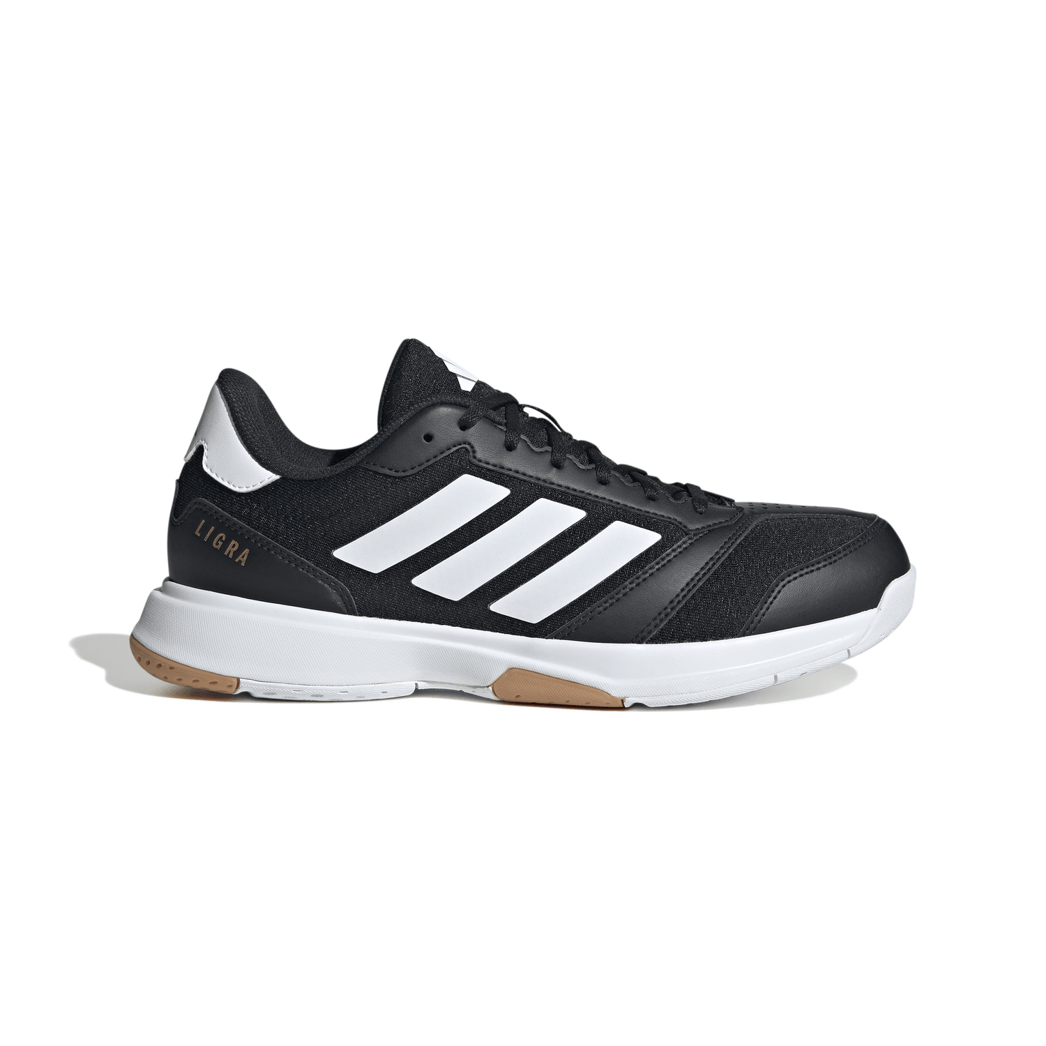 Tenis Hombre Adidas Ligra 8 Negro Deportivo Caballero — imagen 2