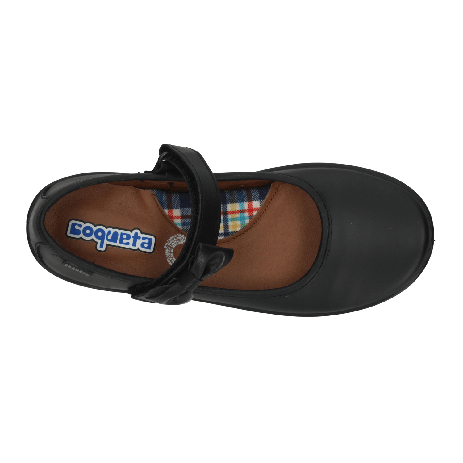 Zapato Escolar Coqueta Niña Negro Escolar Infantil T21-28 — imagen 9
