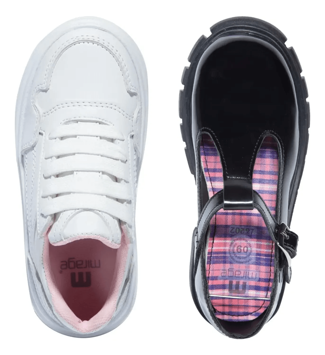 Zapato Escolar Mirage Niña Y Tenis Liso 1175958 — imagen 9