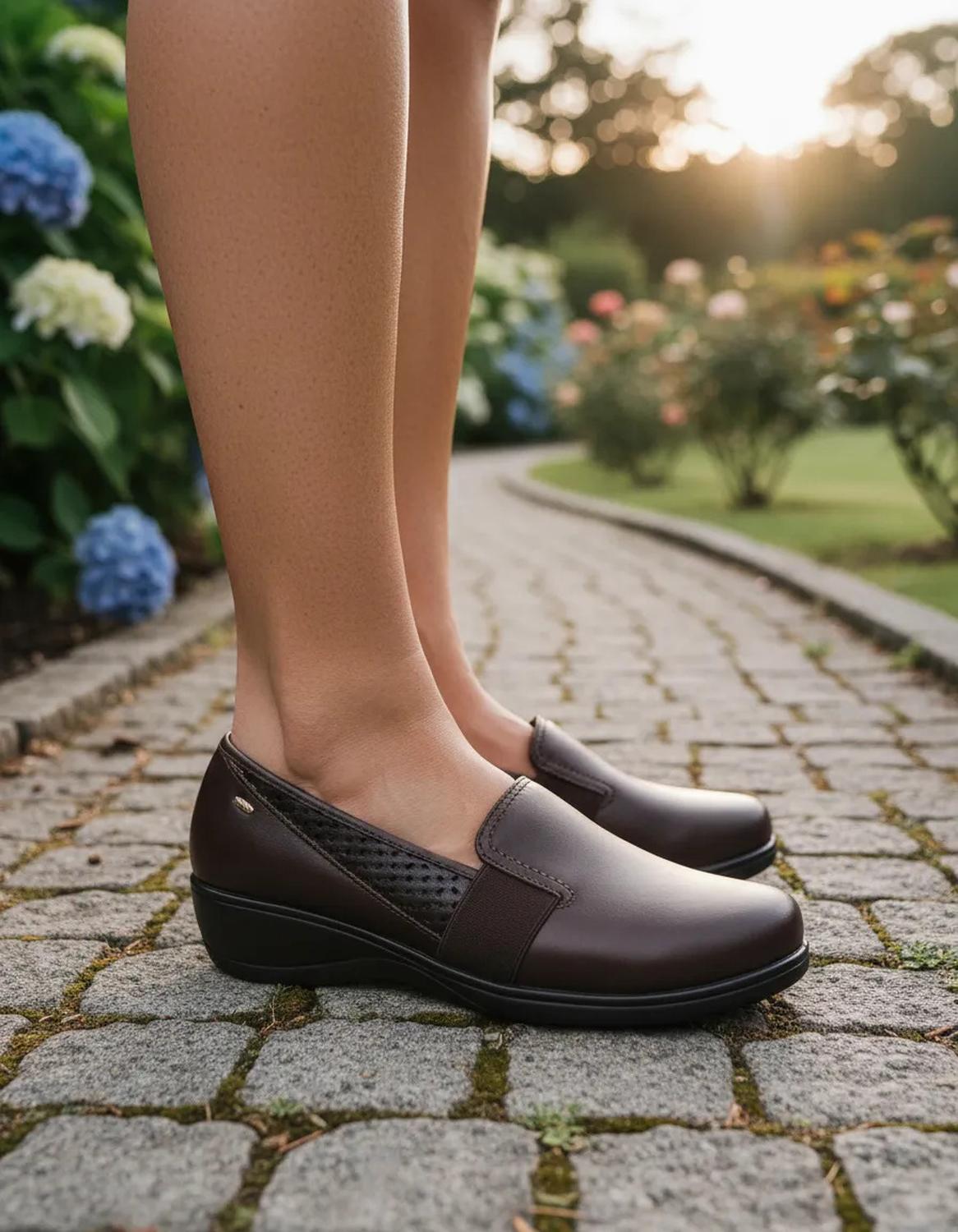 Zapato Calzado Pazstor Dama De Piel 825134 — imagen 1