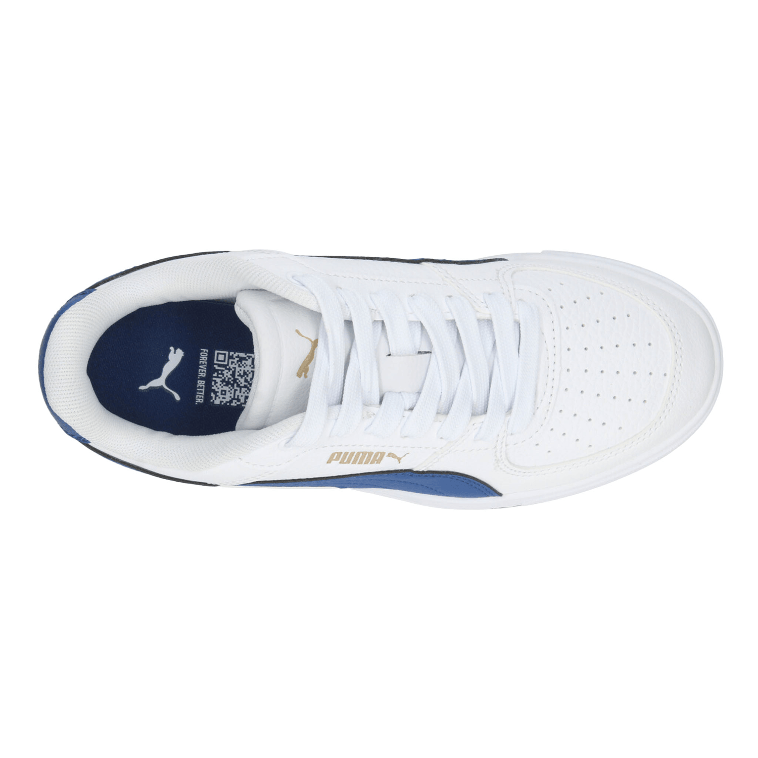 Tenis Puma Caven III Niño Azul Casual Infantil T22-26 — imagen 9
