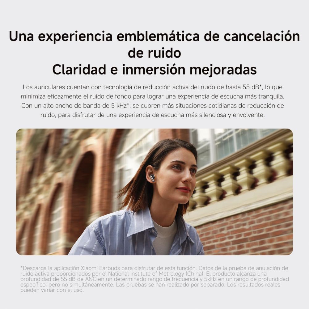 Audifonos Inalambricos Xiaomi Buds 5 Pro WiFi - Negro — imagen 4