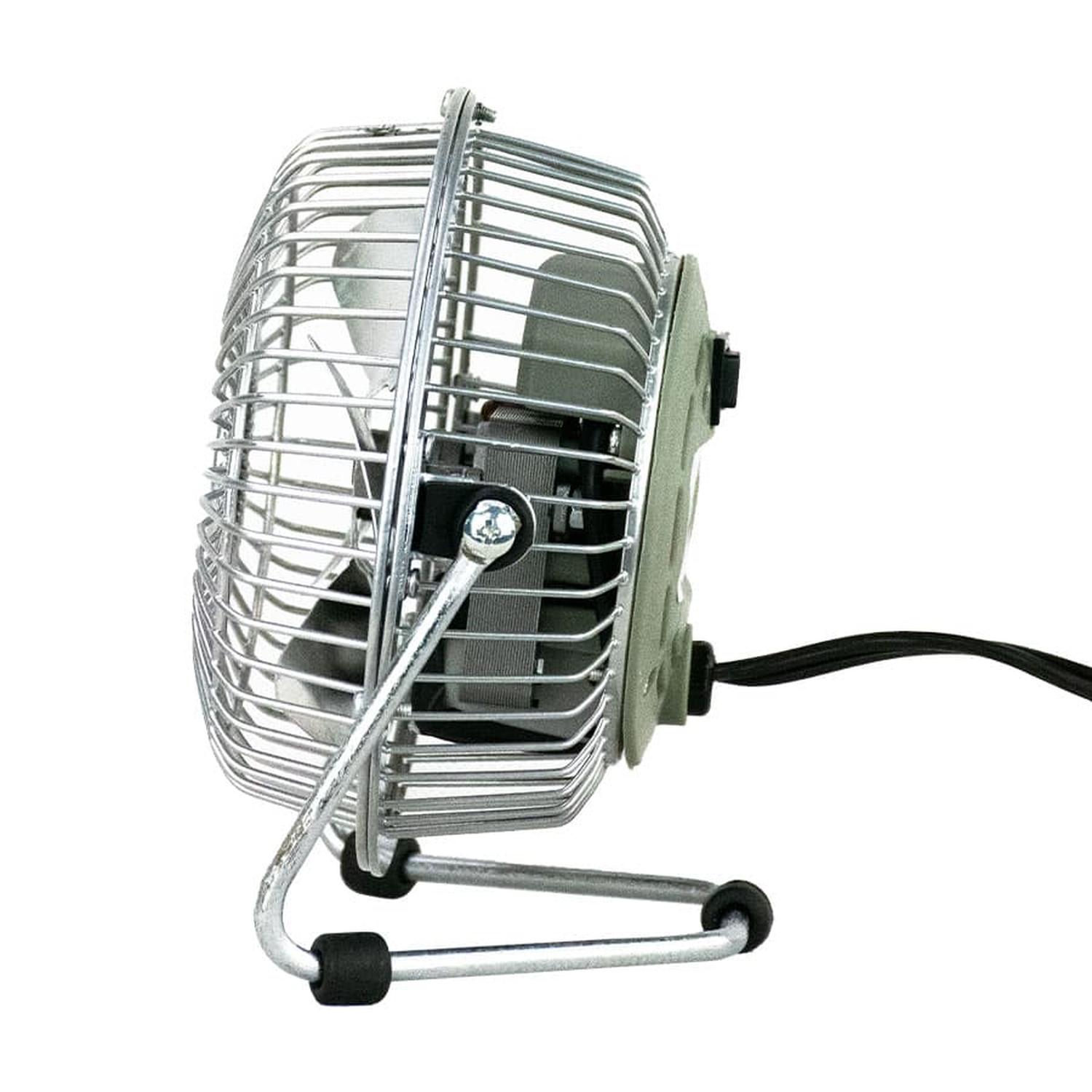 Ventilador Escritorio Mytek 3131 4 Pul 10 Cm Portátil Metal — imagen 3