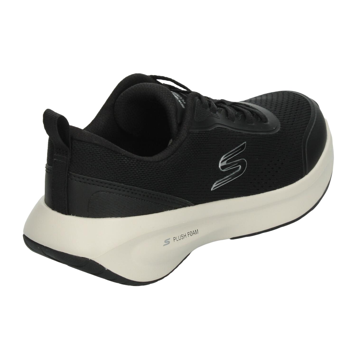 Tenis Skechers Plush Foam Dama Deportivo Negro Mujer — imagen 3