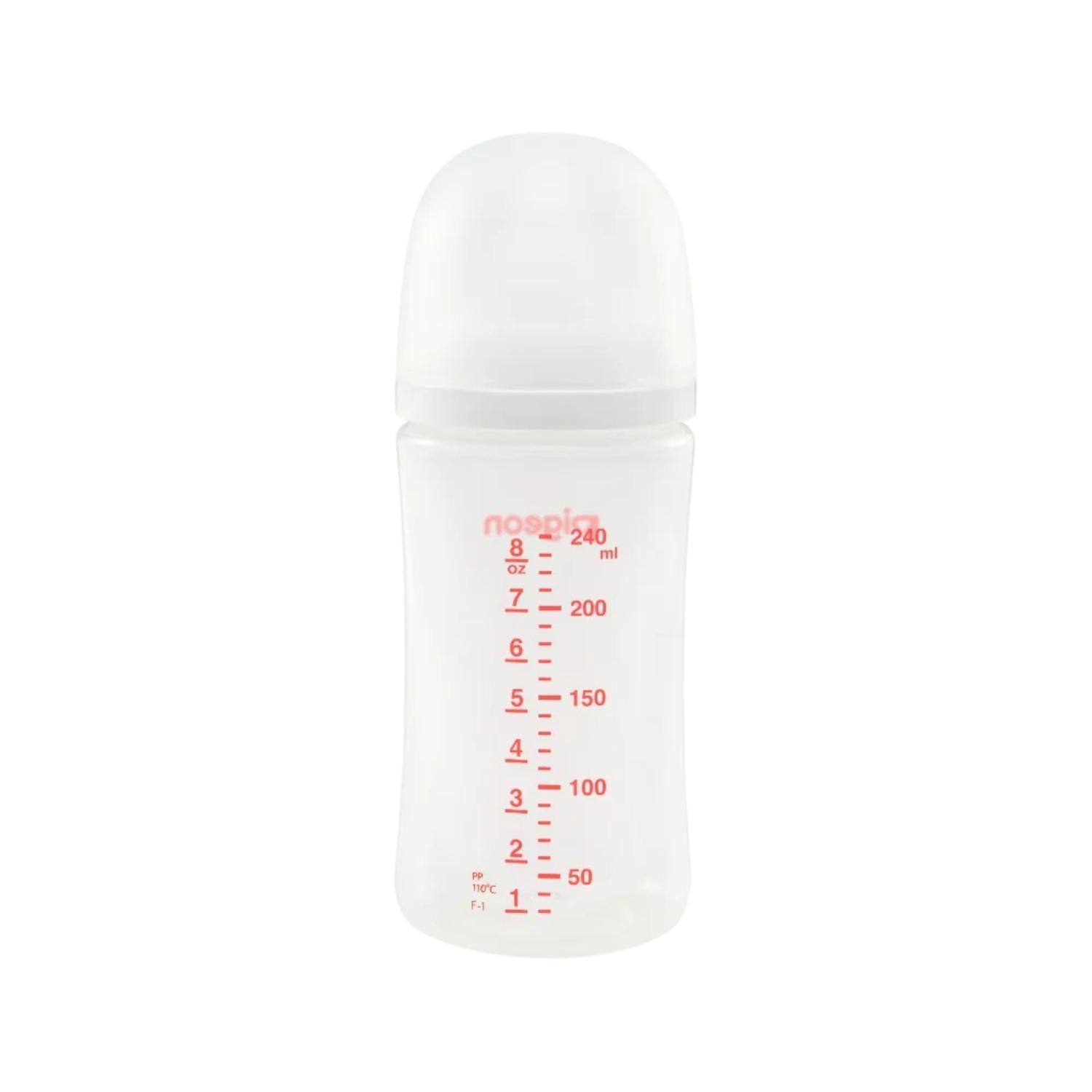 Pack 6 Biberones Pigeon Softouch 240ml/8oz Anticolicos 3m+ — imagen 5