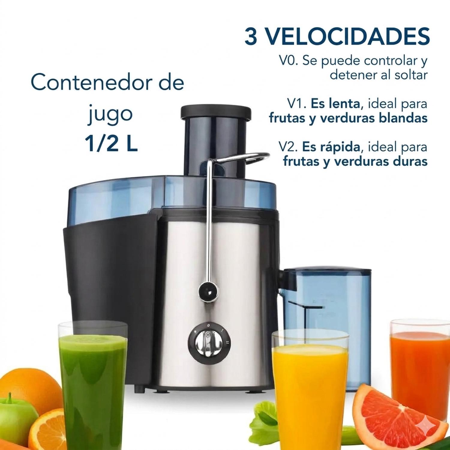 Extractor de Jugos Shtark SHTEJ500 500 ml para Frutas — imagen 3