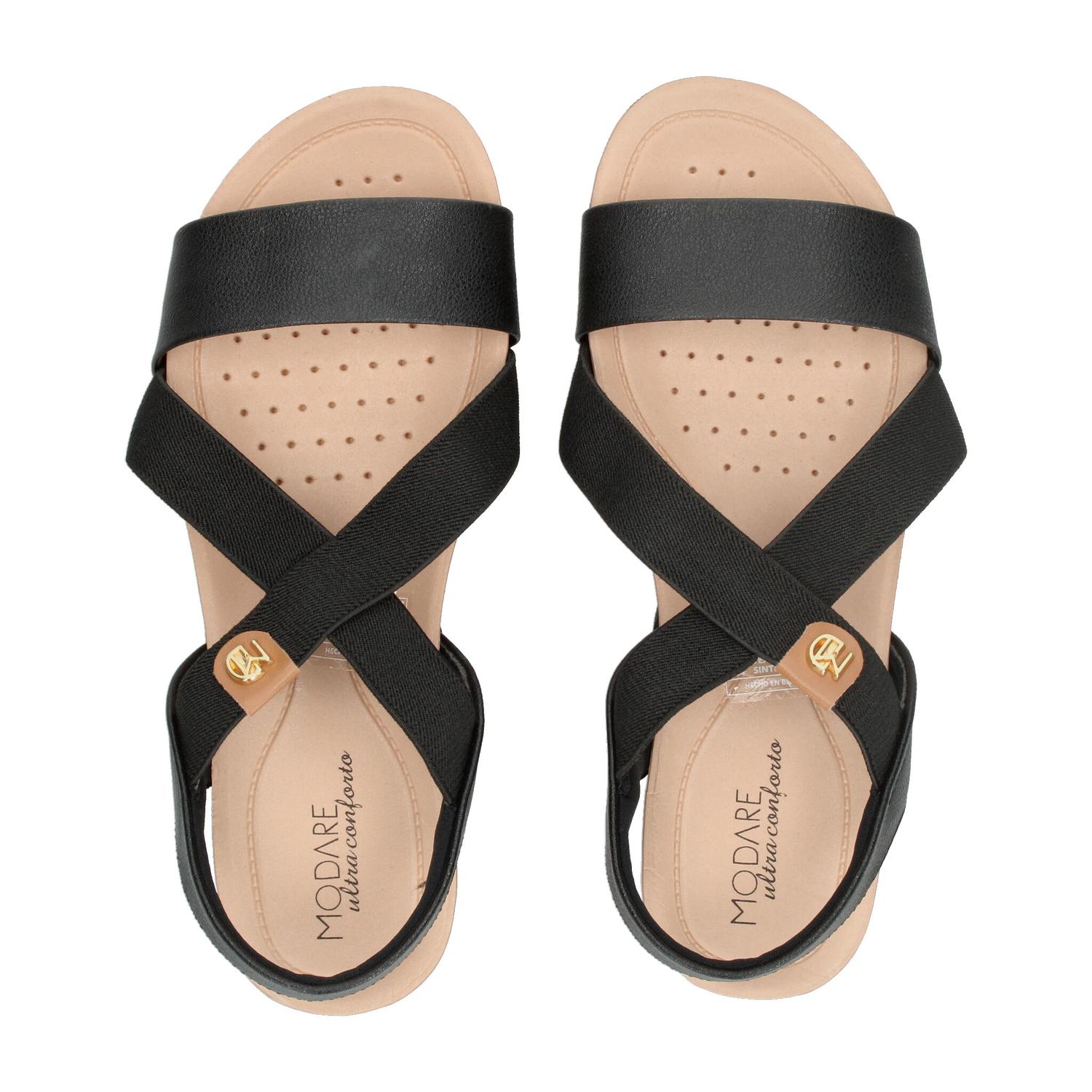 Sandalias Dama Modare Negro Casual Mujer — imagen 11