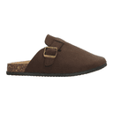 Zapato Berlin Dama Zueco Casual Slip On Café Mujer