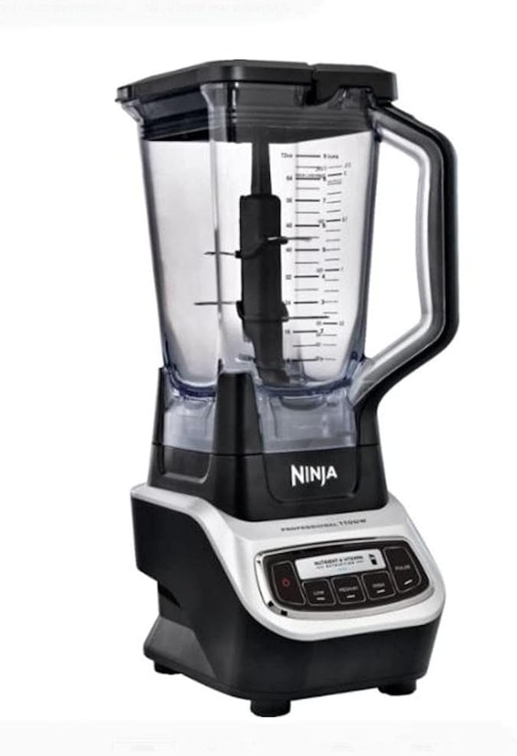 Licuadora Profesional Ninja BL621 1100W Jarra 72 oz + Vaso Personal 16 oz Plateada — imagen 4