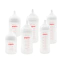 Pack 6 Biberones Pigeon Softouch 2x160ml / 2x240ml / 2x330ml