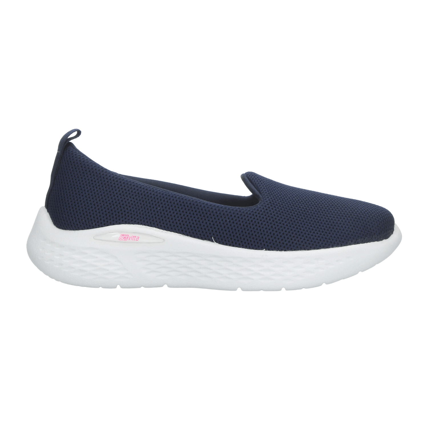 Tenis Actvitta Dama Azul Deportivo Confort Slip On Mujer — imagen 2