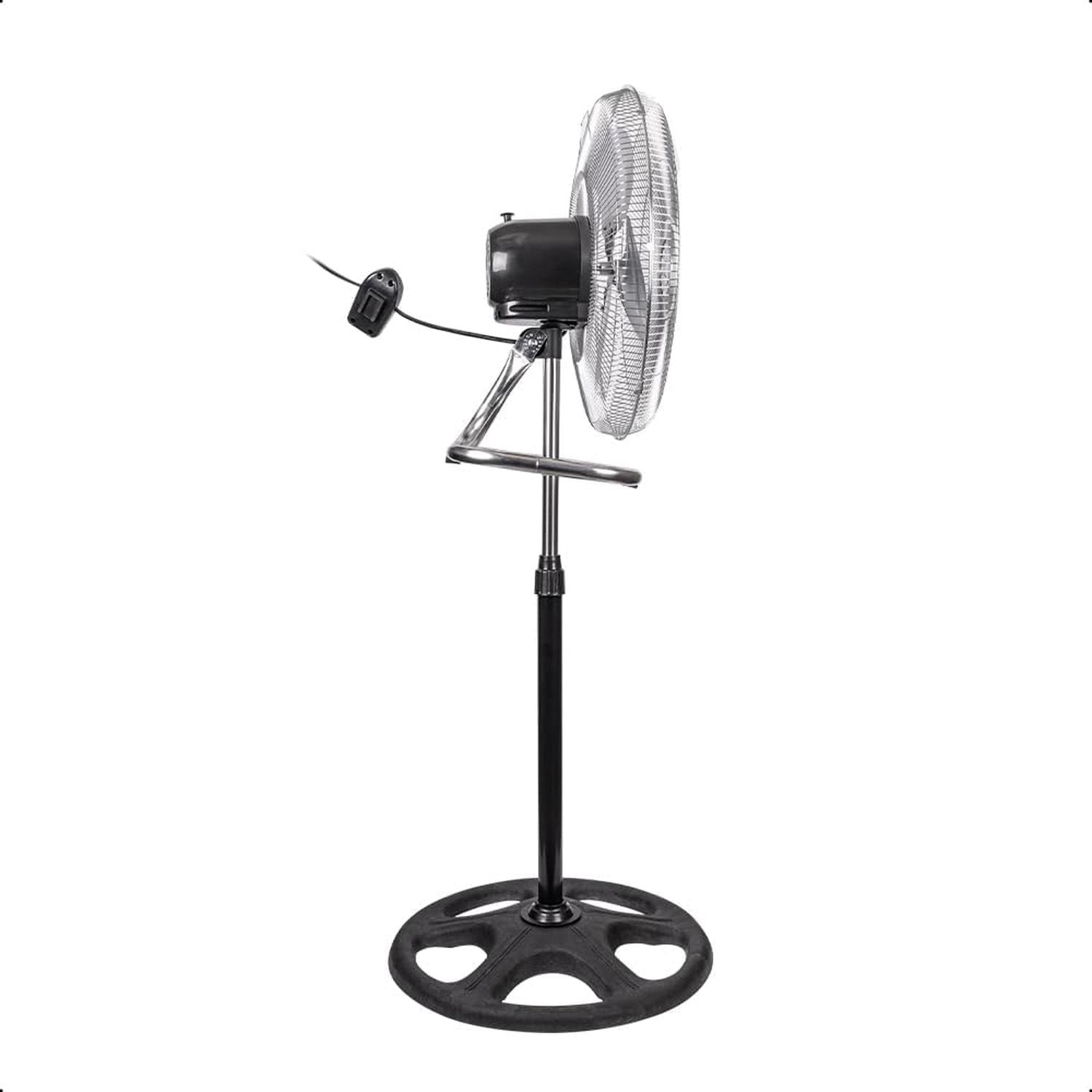 Ventilador Daewoo Metal 3 en 1 Negro Potente Ajustable — imagen 2