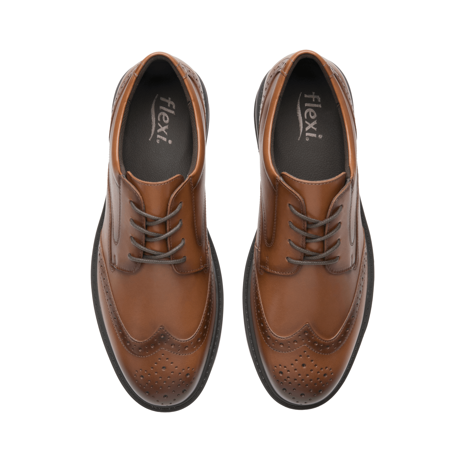 Zapato Casual Flexi Hombre Casual Café Caballero — imagen 8