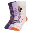 Calcetines Adidas Minnie Mouse Niña 3 Pares Multicolor Infantil