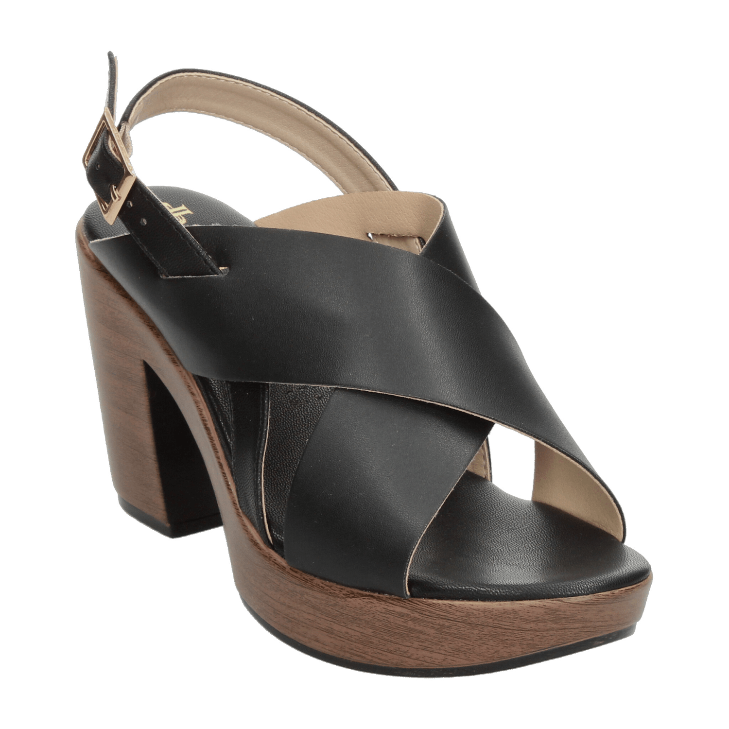 Sandalias Paulie Dama Casual Negro Mujer — imagen 4