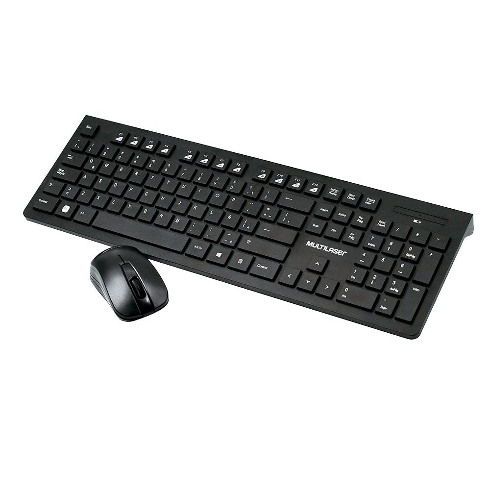 Combo inalámbrico 2 en 1 Teclado y Mouse Multi Slim USB — imagen 4