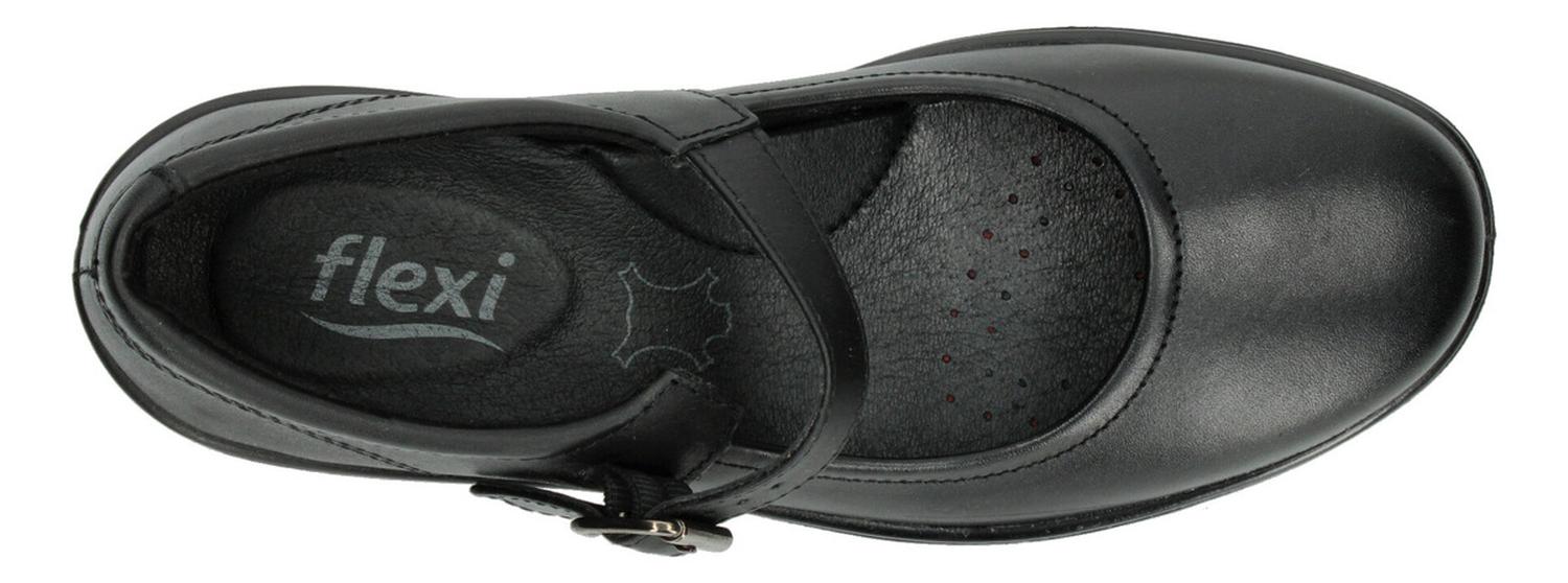 Zapato Escolar Flexi Niña Negro Infantil — imagen 9