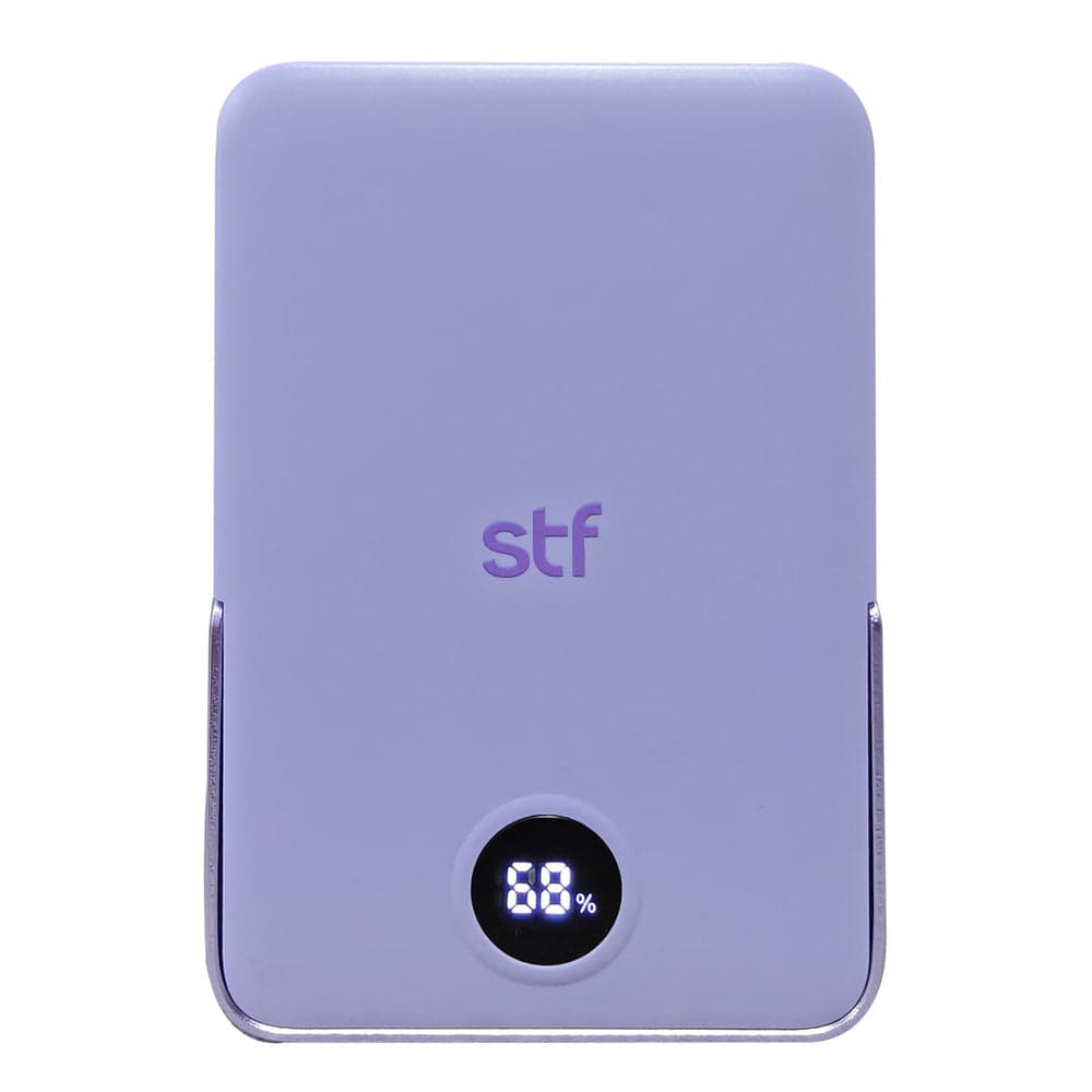 Batería Power Bank Portátil STF 10 000 mAh 20W Carga Magnética Lila — image 2