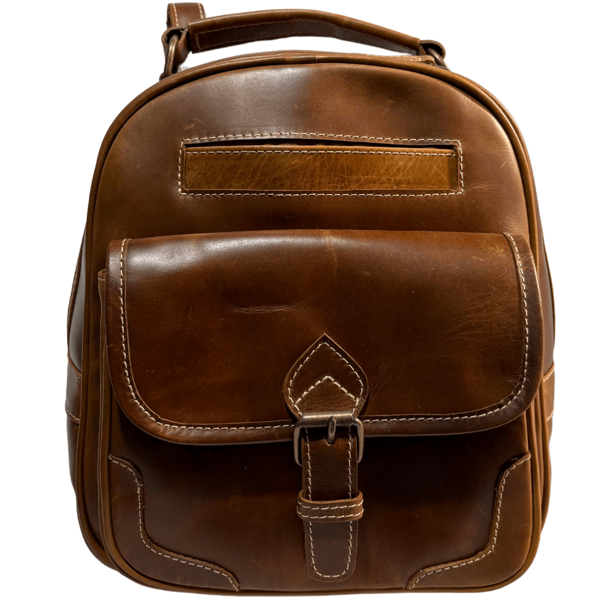Mochila de Piel Legitima para dama bp08 resistente — imagen 12