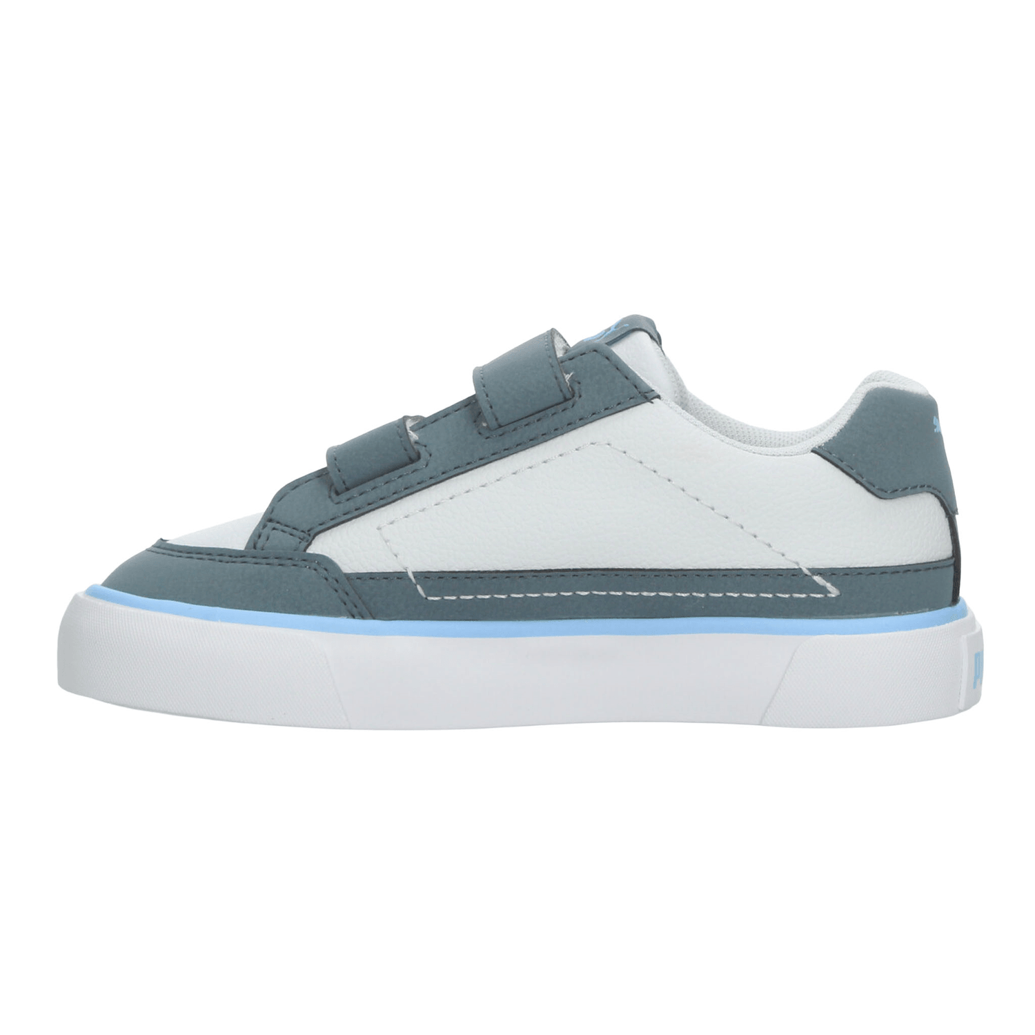 Tenis Puma Court Classic Niño Blanco Casual Infantil T17-22 — imagen 6