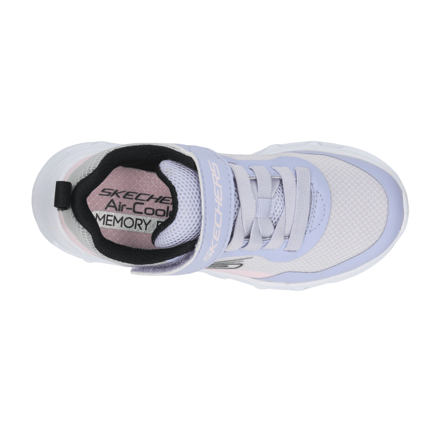 Tenis Skechers Glide Step Niña Deportivo Lavanda Infantil T17-22 — imagen 8