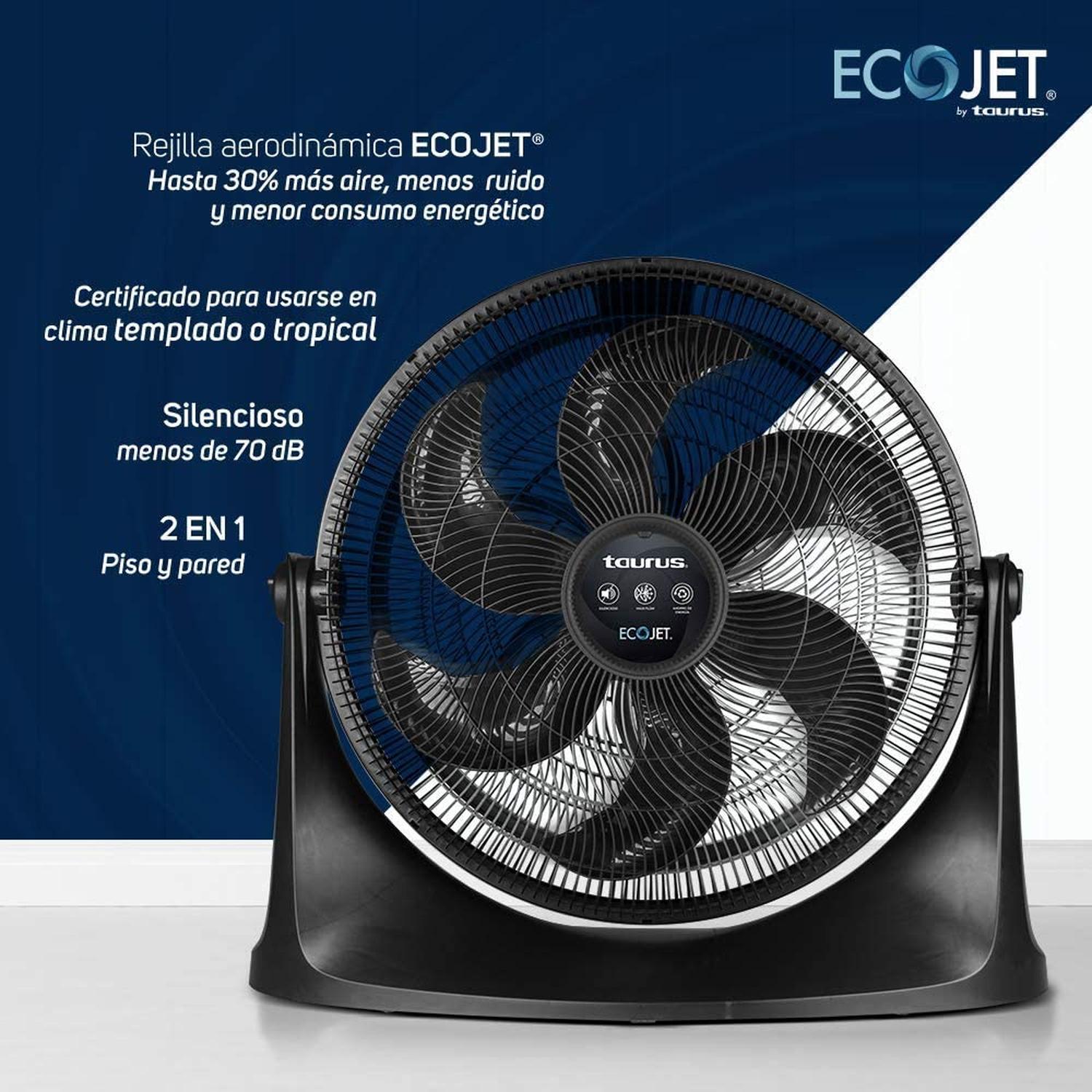 VENTILADOR TAURUS RUSH 20 PUL PISO 3 VEL 127V 130W — imagen 2
